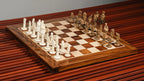 4” ANIMAL THEME CHESS PIECES - CAMEL BONE SERIES
