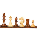 3.9” REPRODUCED BOHEMIAN WOODEN TRIPLE WEIGHTED CHESS PIECES