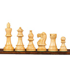 3.8” REYKJAVIK STAUNTON WOODEN WEIGHTED CHESS PIECES
