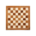 21” TOURNAMENT  GOLDEN ROSEWOOD CHESSBOARD & MAPLE WOOD 55mm SQUARE