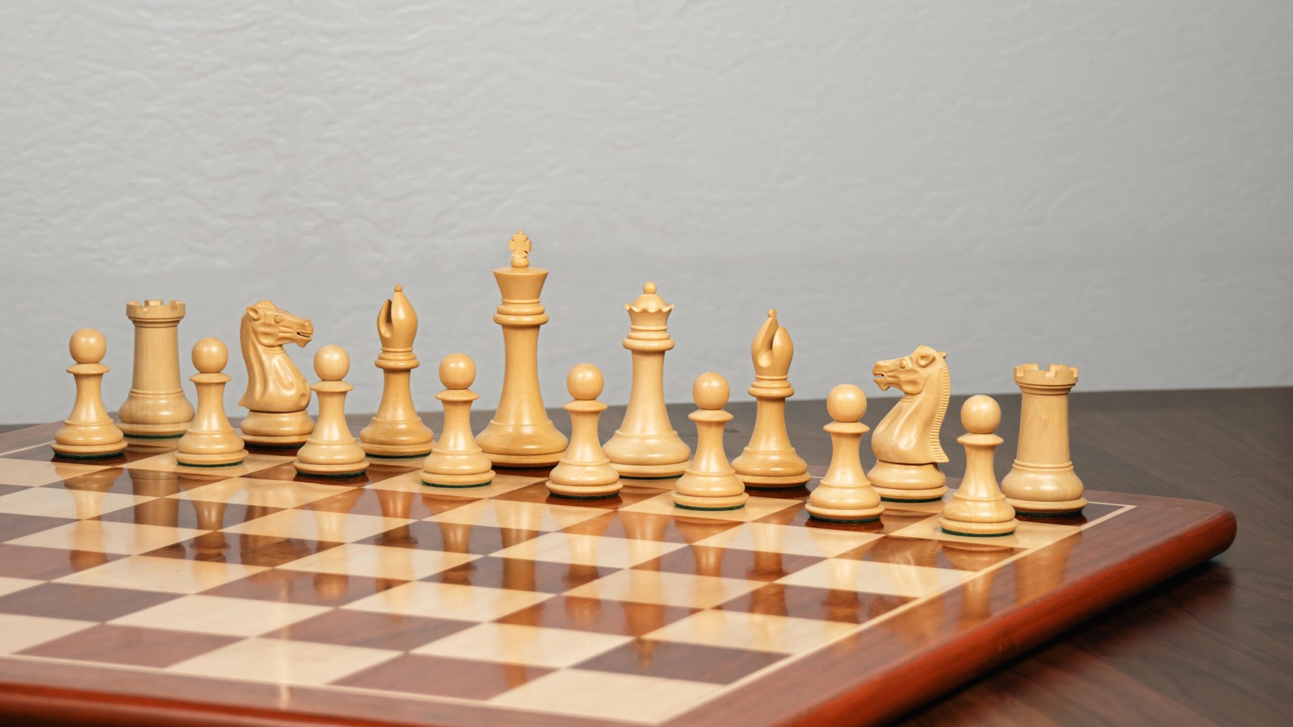 3.1” ROYAL KNIGHT STAUNTON WEIGHTED CHESS PIECES