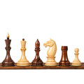 3.8 inch Minsk 1960s Soviet Russian chess pieces – double weighted premium Indian chess pieces.