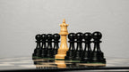 4.5” NAPOLEON LUXURY EBONY WOOD STAUNTON TRIPLE WEIGHTED CHESS PIECES