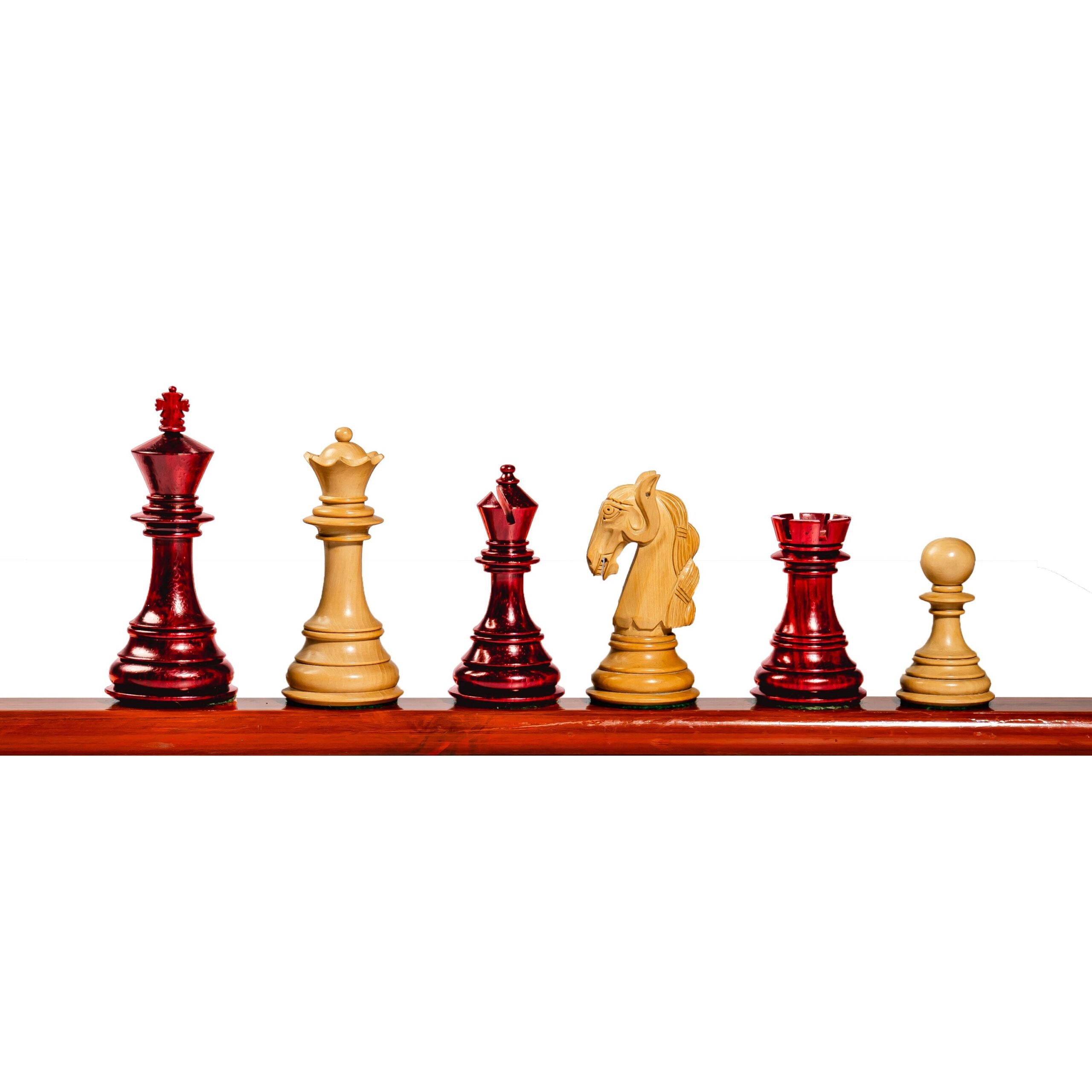 4.5” COLUMBIAN STAUNTON SERIES LUXURY TRIPLE WEIGHTED CHESS PIECES