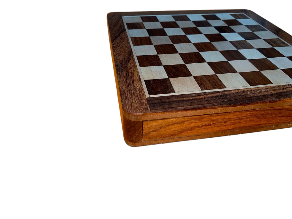 10” FLAT DRAWER TRAVEL MAGNETIC CHESS SET