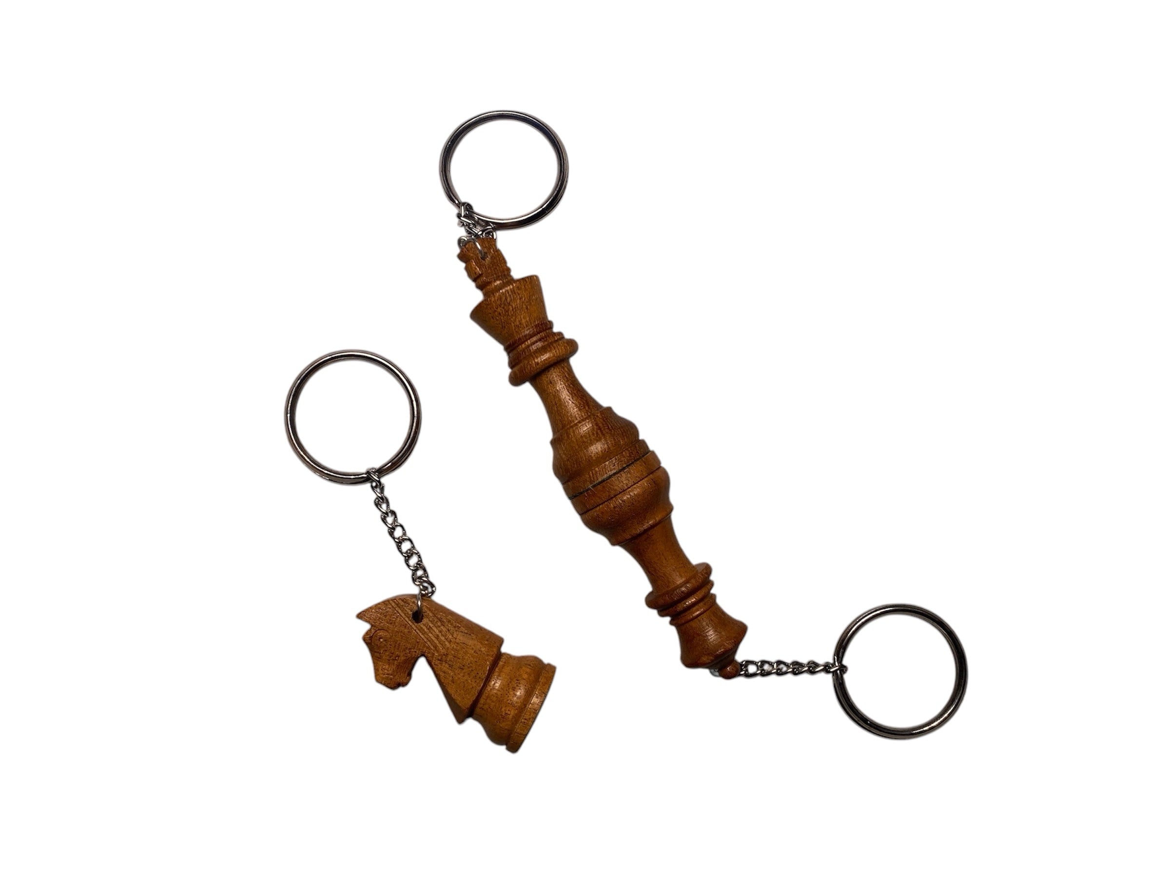 2.5” STAUNTON MAGNETIC CHESS PIECES KEYCHAIN PACK OF 3