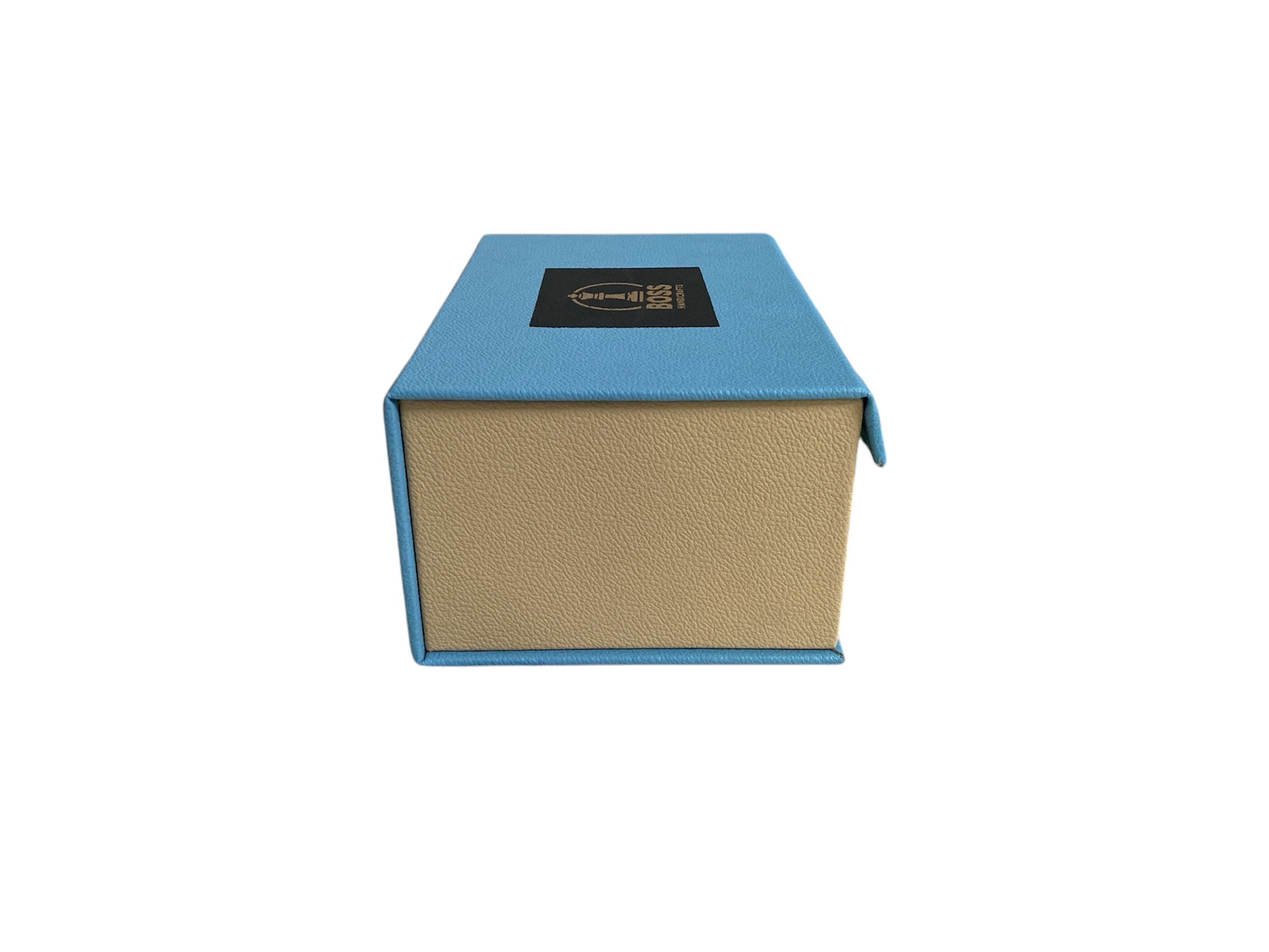 LEATHERETTE STORAGE BOX FOR CHESS PIECES UPTO 4”