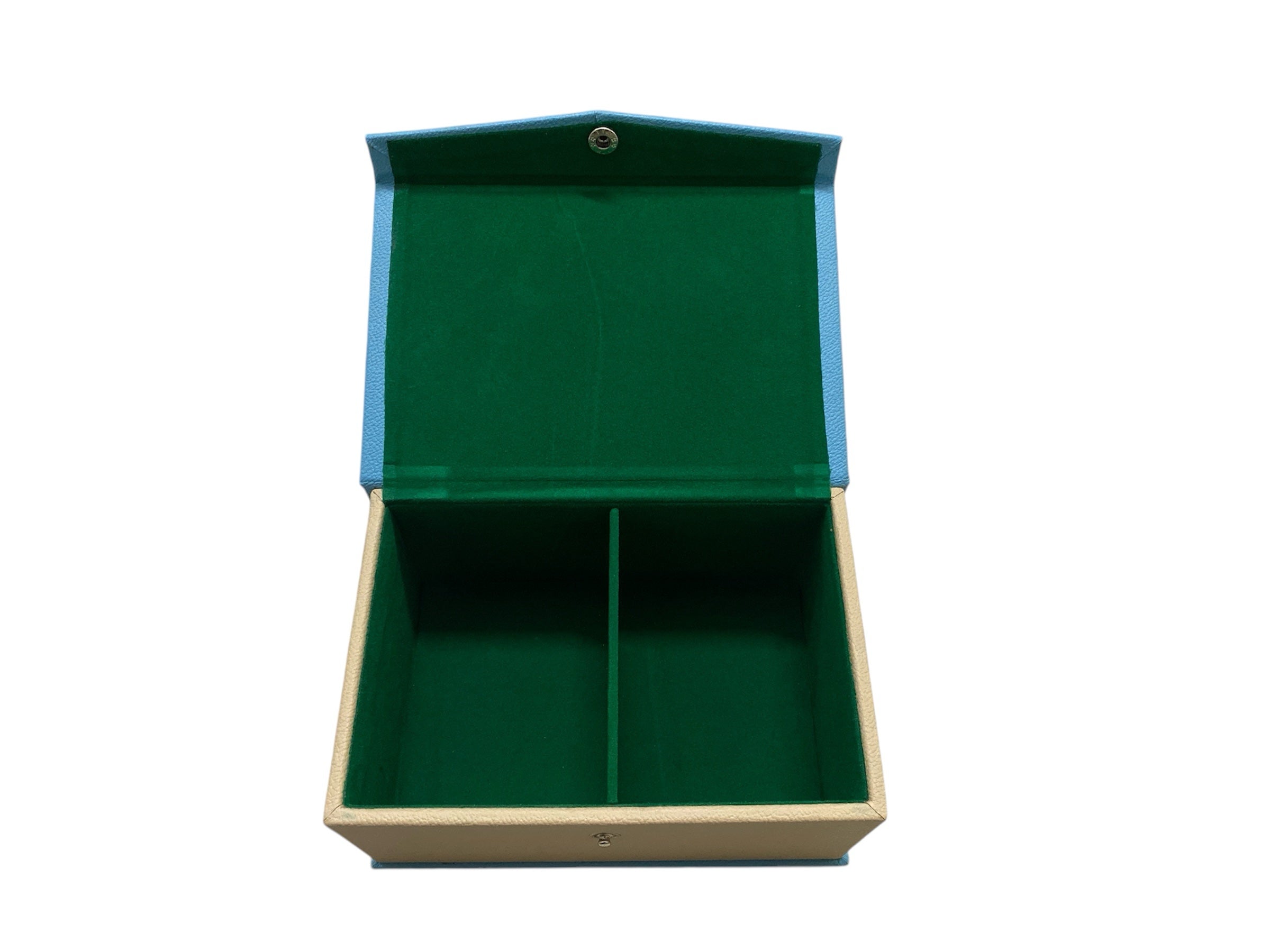 LEATHERETTE STORAGE BOX FOR CHESS PIECES UPTO 4”