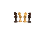 4” MAGIC BALL ROSEWOOD CHESS PIECES