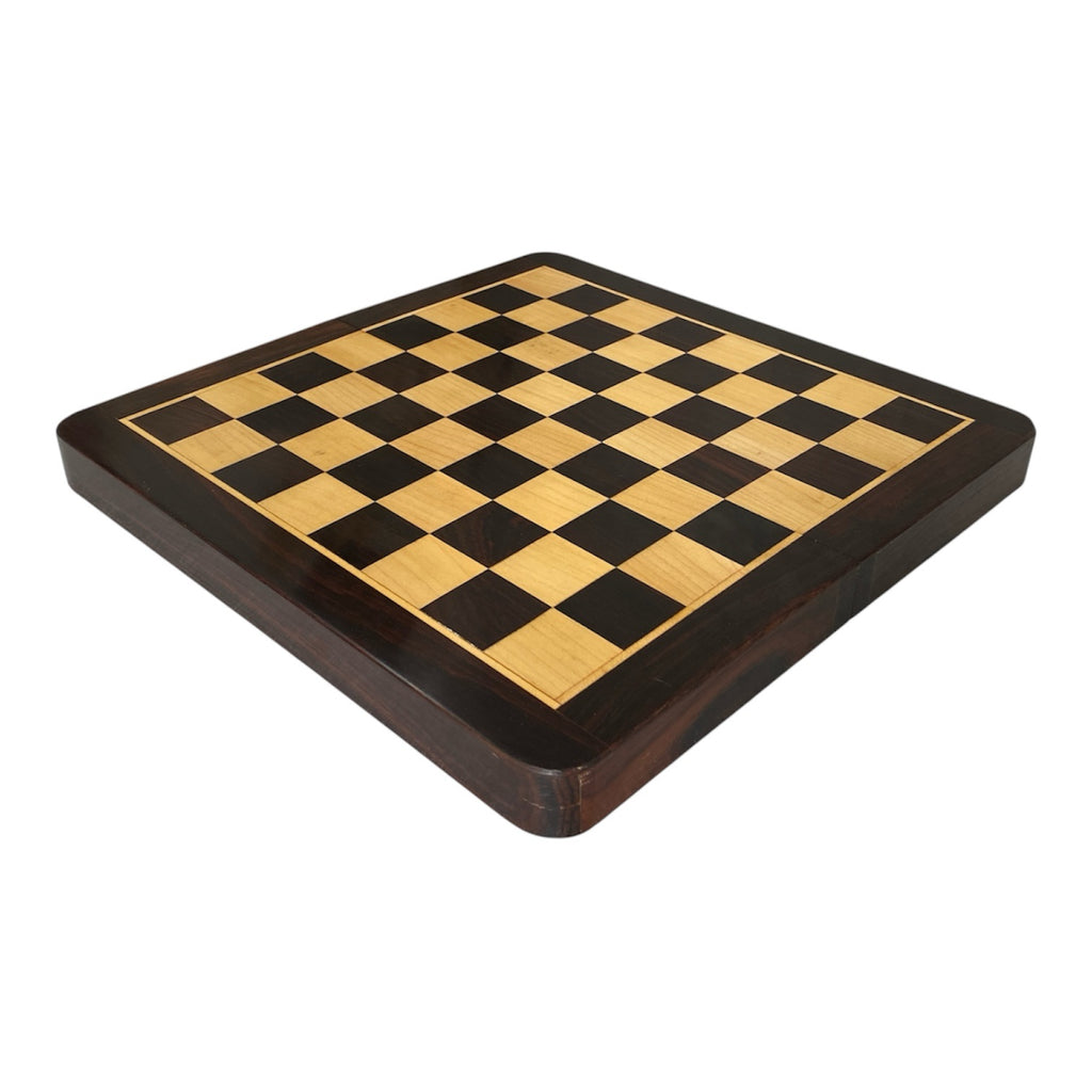 12“ LUXURY ROSEWOOD TRAVEL FOLDING MAGNETIC CHESS SET