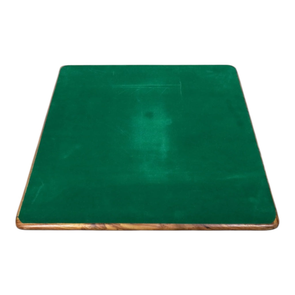 19” GOLDEN ROSEWOOD & MAPLE WOOD CHESSBOARD - 50mm squares