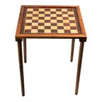 21” GOLDEN ROSEWOOD PRINTED CHESSBOARD PORTABLE TABLE 55mm Square size
