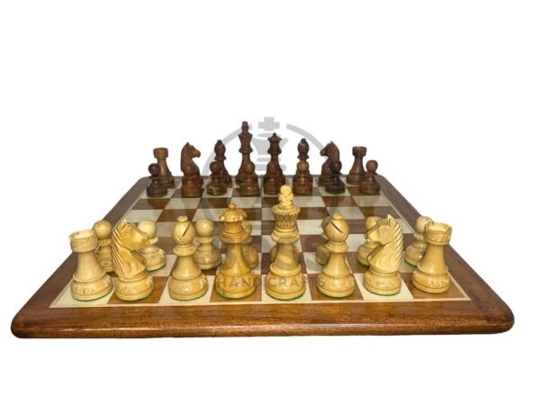 3.75” STAUNTON GERMAN KNIGHT CHESS PIECES - STANDARD - Image 4