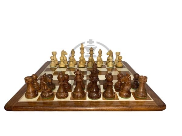 3.75” STAUNTON GERMAN KNIGHT CHESS PIECES - STANDARD - Image 7