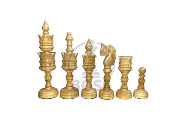 4.75” LOTUS SERIES WEIGHTED CHESS PIECES - Image 2