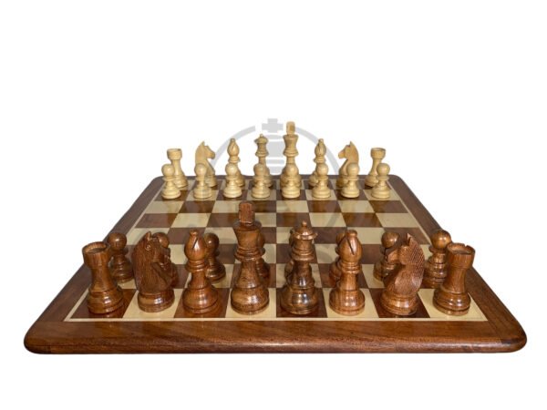 3.5” DOWN HEAD KNIGHT STAUNTON TOURNAMENT WEIGHTED CHESS PIECES - Image 8