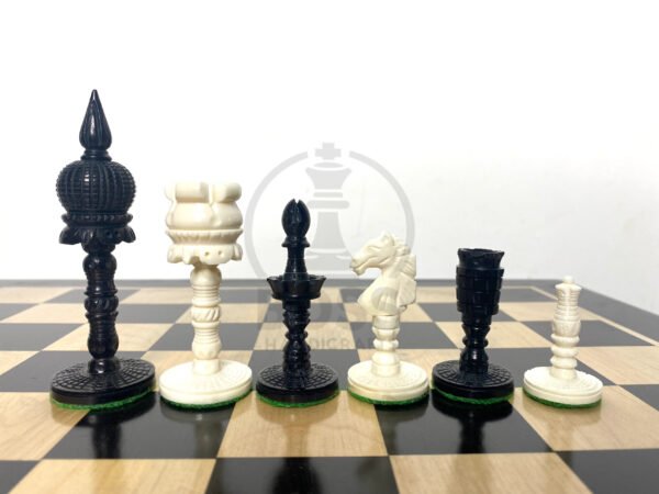 3.6”GUMAT CHESS PIECES - CAMEL BONE SERIES