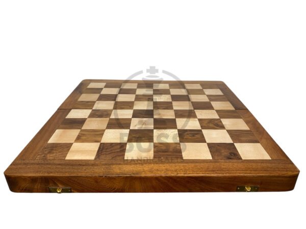 16” FOLDING CHESS BOARD AND STORAGE BOX - Image 2