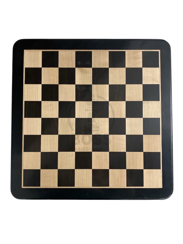 21” EBONY HIGH QUALITY CHESS BOARD - Image 2