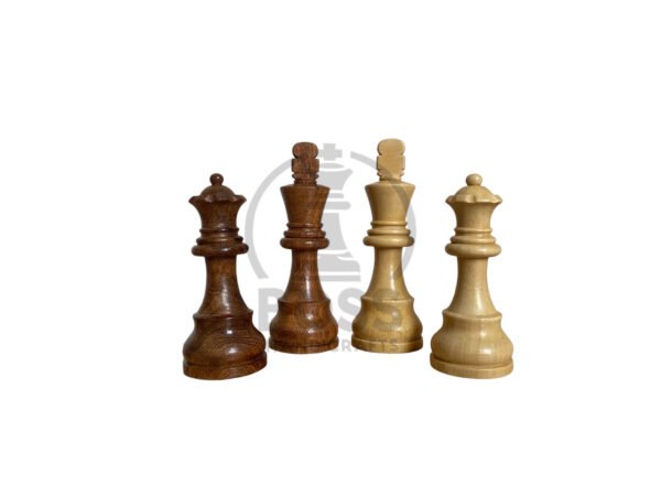 3.5” DOWN HEAD KNIGHT STAUNTON TOURNAMENT WEIGHTED CHESS PIECES - Image 4