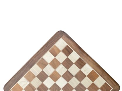 16” GOLDEN ROSEWOOD AND MAPLEWOOD CHESS BOARD 45mm SQUARE - Image 4