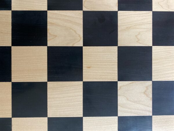 21” EBONY HIGH QUALITY CHESS BOARD 55mm SQUARE - Image 5