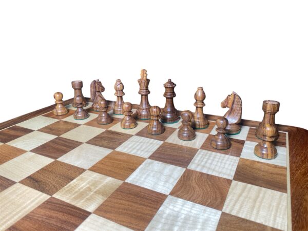 3.75” DOWN HEAD KNIGHT STAUNTON TOURNAMENT WEIGHTED CHESS PIECES - Image 5