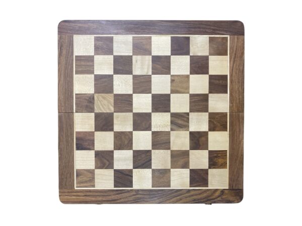 16” Folding Chess Board And Storage Box