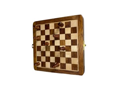 7 “ TRAVEL FOLDING MAGNETIC CHESS SET - Image 4