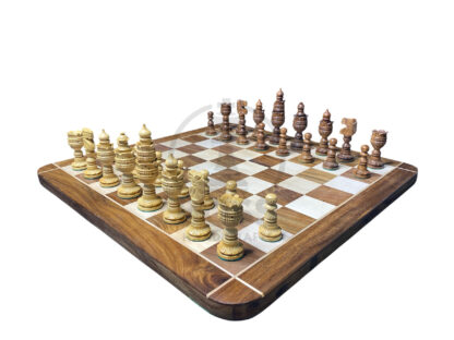 5” WEIGHTED LOTUS SERIES CHESS PIECES - Image 9