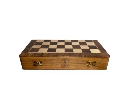 12 “ TRAVEL FOLDING MAGNETIC CHESS SET - Image 3