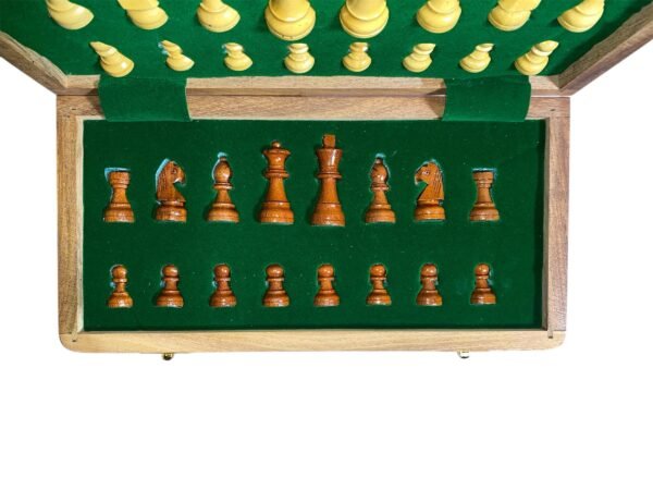 12 “ TRAVEL FOLDING MAGNETIC CHESS SET - Image 6