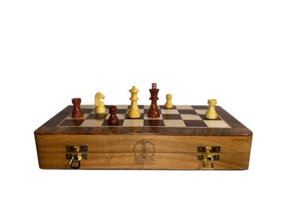 12 “ TRAVEL FOLDING MAGNETIC CHESS SET - Image 9