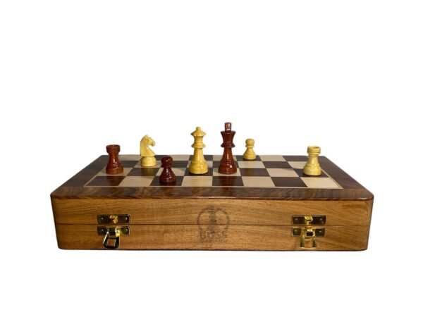 12 “ TRAVEL FOLDING MAGNETIC CHESS SET - Image 8