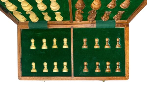 14” TRAVEL MAGNETIC FOLDABLE CHESS SET - Image 9