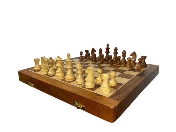 14” TRAVEL MAGNETIC FOLDABLE CHESS SET - Image 8