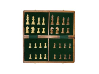 14” TRAVEL MAGNETIC FOLDABLE CHESS SET - Image 2
