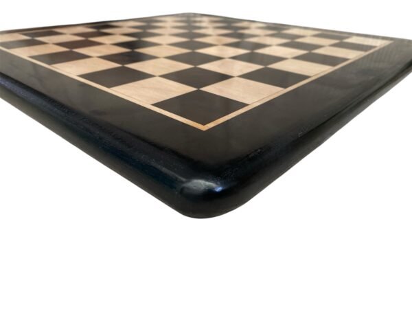 17” EBONY WOOD CHESS BOARD