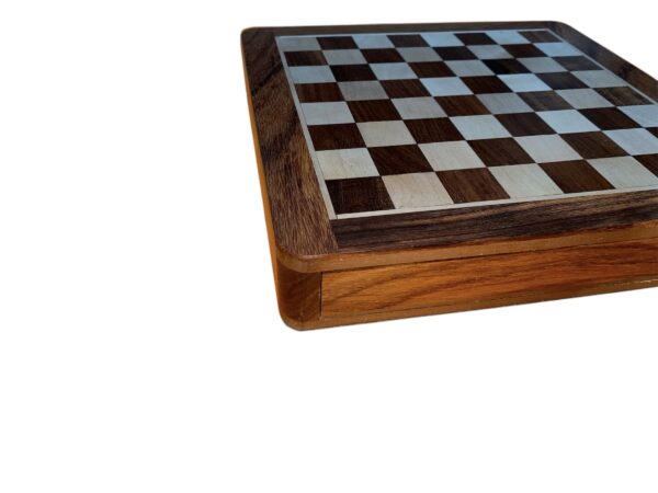 10” FLAT DRAWER TRAVEL MAGNETIC CHESS SET - Image 8