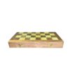 16” FOLDING CHESSBOARD & STORAGE BOX FOR CHESS PIECES UPTO 4”