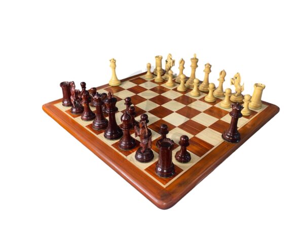 4.7” STAUNTON STANDING KNIGHT WEIGHTED CHESS PIECES WITH EXTRA QUEENS - Image 10