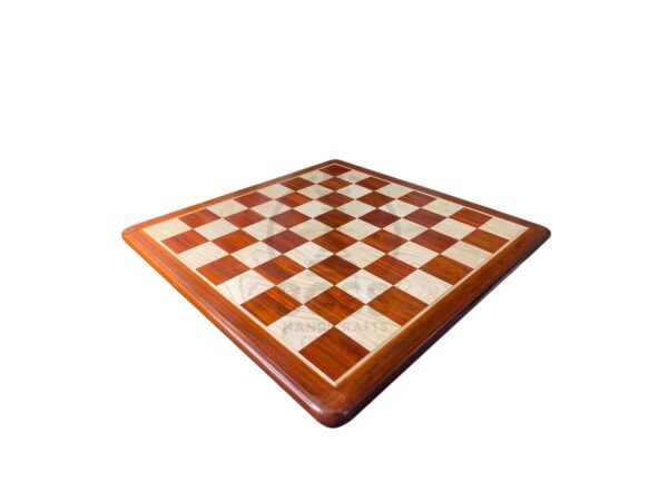 21” PADAUK (BUD) WOOD CHESSBOARD 55 mm SQUARE