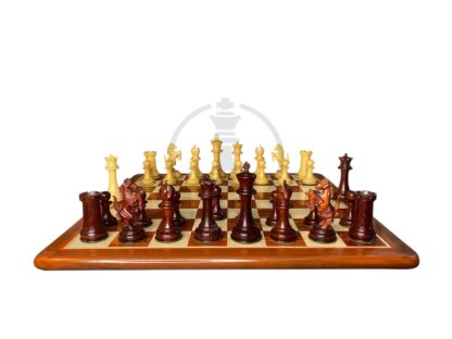 4.7” STAUNTON STANDING KNIGHT WEIGHTED CHESS PIECES WITH EXTRA QUEENS - Image 11