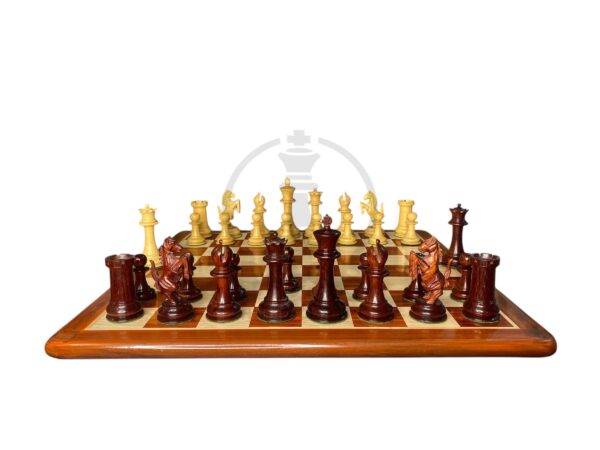4.7” STAUNTON STANDING KNIGHT WEIGHTED CHESS PIECES WITH EXTRA QUEENS - Image 11