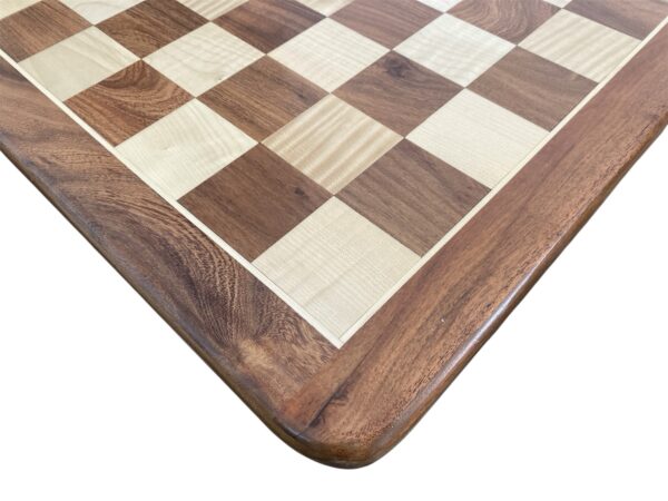 21” GOLDEN ROSEWOOD CHESSBOARD 55mm SQUARE - Image 3