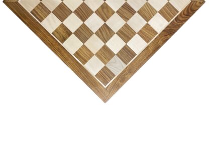 21” TOURNAMENT  GOLDEN ROSEWOOD CHESSBOARD & MAPLE WOOD 55mm SQUARE