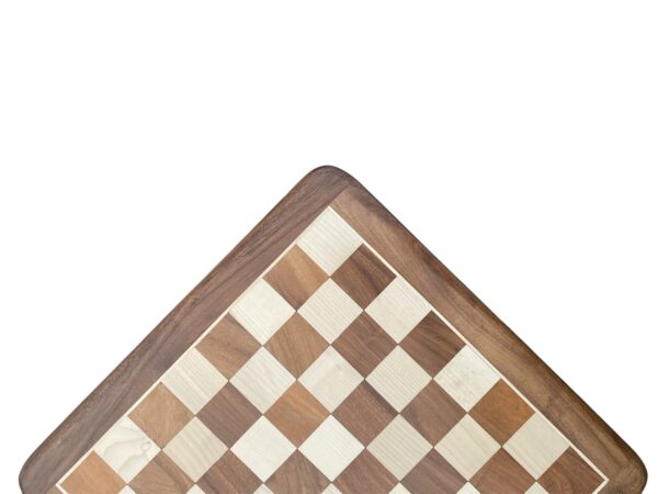 3.75” DOWN HEAD STAUNTON WEIGHTED CHESS PIECES WITH 16” GOLDEN ROSEWOOD CHESSBOARD - Image 11