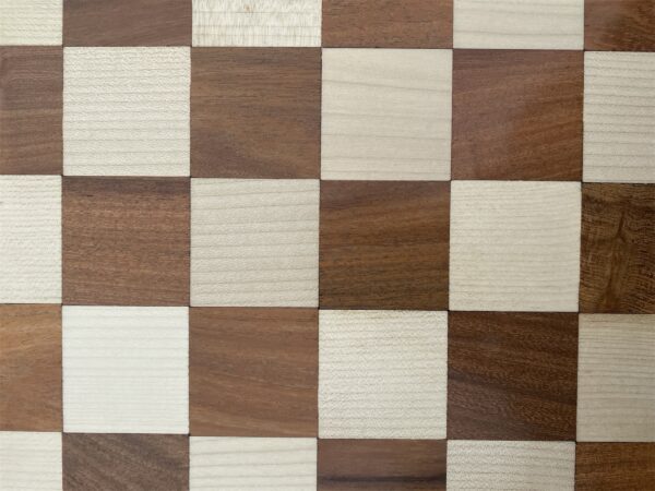 3.75” DOWN HEAD STAUNTON WEIGHTED CHESS PIECES WITH 16” GOLDEN ROSEWOOD CHESSBOARD - Image 12