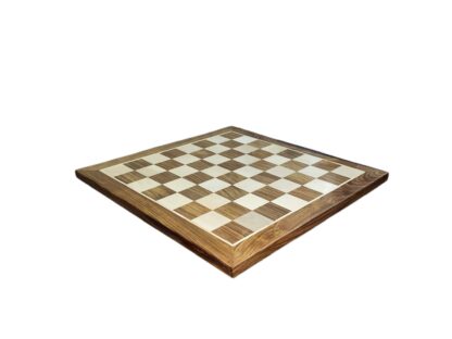21” TOURNAMENT  GOLDEN ROSEWOOD CHESSBOARD & MAPLE WOOD 55mm SQUARE - Image 2
