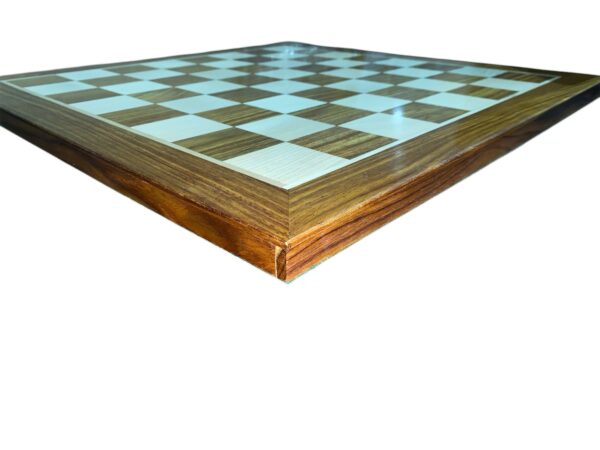 21” TOURNAMENT & CHAMPIONSHIP GOLDEN ROSEWOOD CHESSBOARD 55mm SQUARE - Image 5